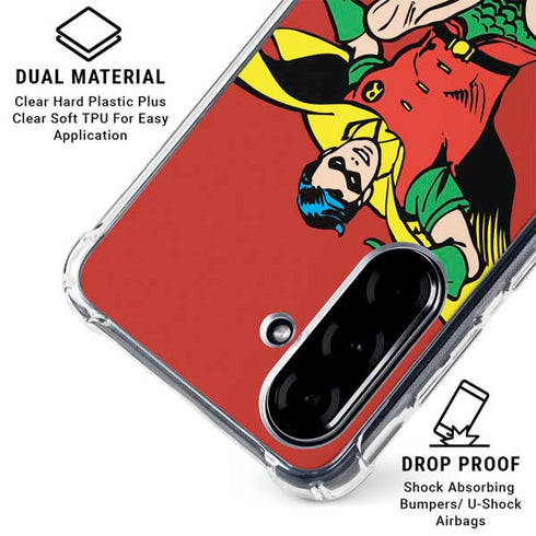 DC Comics Robin Classic Art Galaxy A36 5G Clear Case