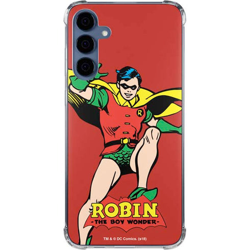 DC Comics Robin Classic Art Galaxy A55 5G Clear Case