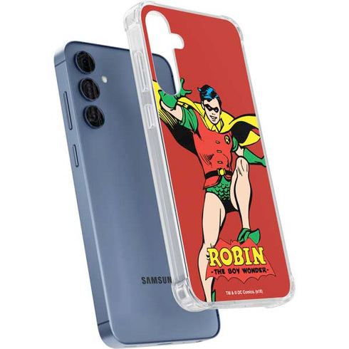 DC Comics Robin Classic Art Galaxy A55 5G Clear Case