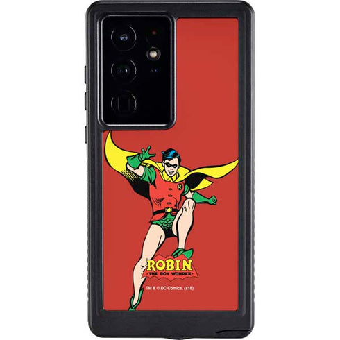 DC Comics Robin Classic Art Galaxy S24 Ultra Waterproof Case