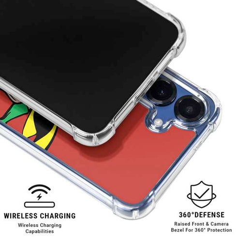 DC Comics Robin Classic Art Galaxy S25 FE Clear Case