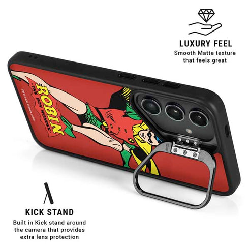 DC Comics Robin Classic Art Galaxy S26 Plus Kickstand Case