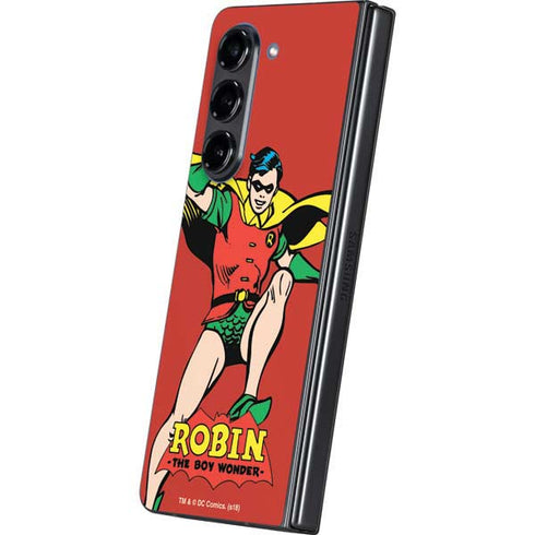 DC Comics Robin Classic Art Galaxy Z Fold5 5G Skin