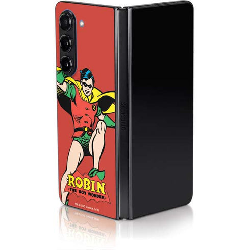 DC Comics Robin Classic Art Galaxy Z Fold5 5G Skin