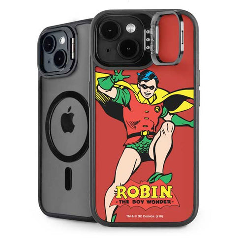 DC Comics Robin Classic Art iPhone 15 Kickstand Case