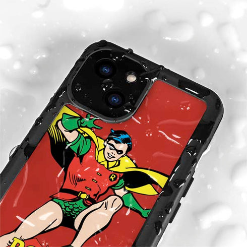DC Comics Robin Classic Art iPhone 15 Plus Waterproof Case