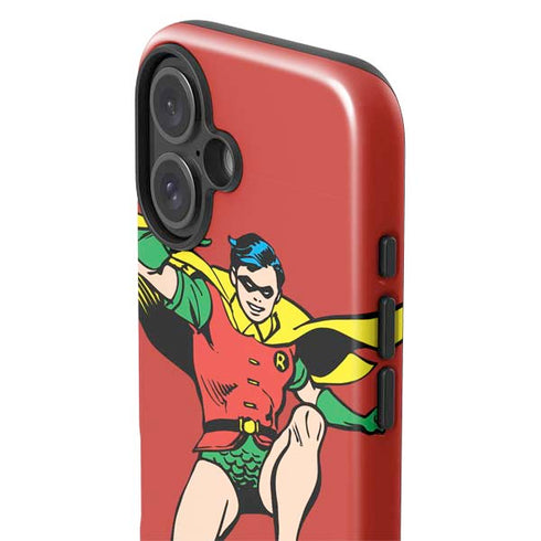 DC Comics Robin Classic Art iPhone 16 Impact Case