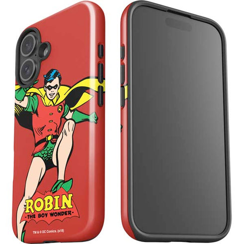 DC Comics Robin Classic Art iPhone 16 Impact Case