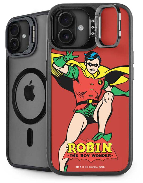 DC Comics Robin Classic Art iPhone 16 Plus Kickstand Case
