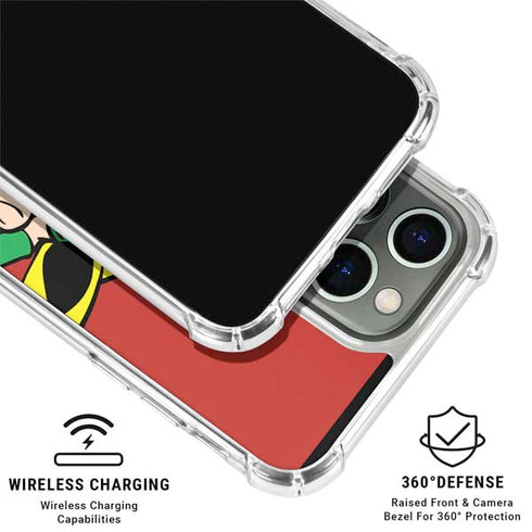 DC Comics Robin Classic Art iPhone 16 Pro Clear Case