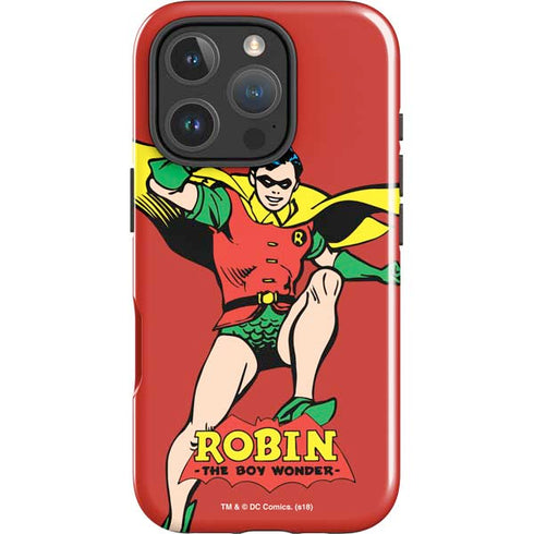 DC Comics Robin Classic Art iPhone 16 Pro Impact Case