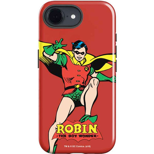 DC Comics Robin Classic Art iPhone 16e Impact Case