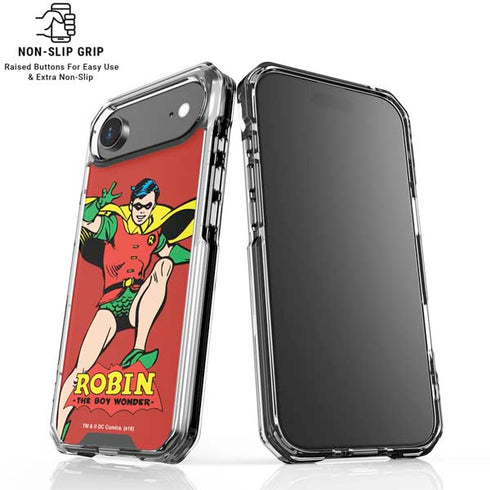 DC Comics Robin Classic Art iPhone 17 Air Clear Case