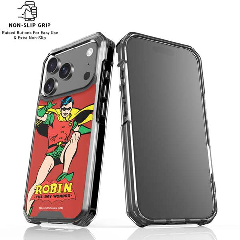 DC Comics Robin Classic Art iPhone 17 Pro Clear Case