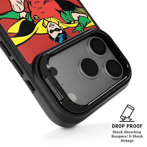 DC Comics Robin Classic Art iPhone 17 Pro Max Kickstand Case
