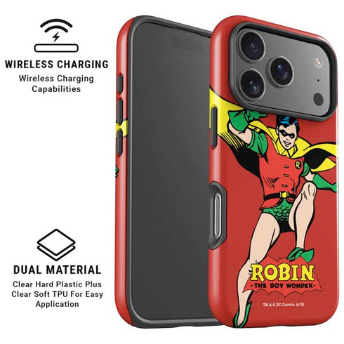 DC Comics Robin Classic Art iPhone 17 Pro Max Magsafe Impact Case