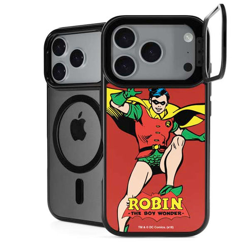 DC Comics Robin Classic Art iPhone 18 Pro Kickstand Case
