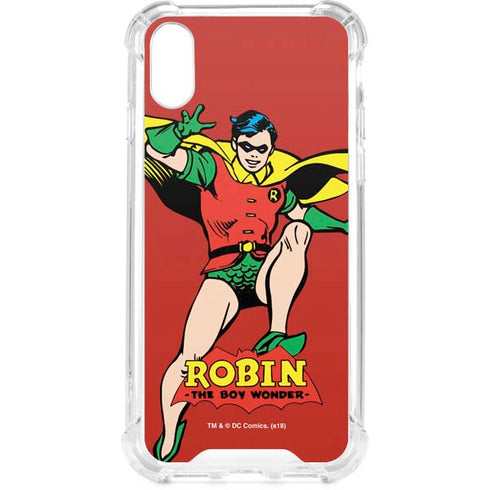 DC Comics Robin Classic Art iPhone XS Clear Case
