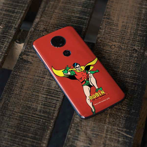 DC Comics Robin Classic Art Moto E5 Plus Skin