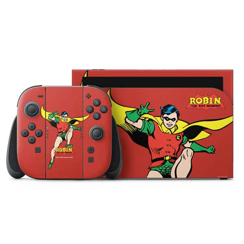 DC Comics Robin Classic Art Nintendo Skins