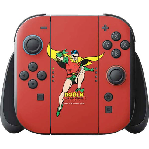 DC Comics Robin Classic Art Nintendo Switch 2 (2025) with Joy-Con Skin