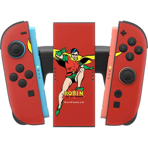 DC Comics Robin Classic Art Nintendo Switch 2 (2025) Joy-Con Controller Skin
