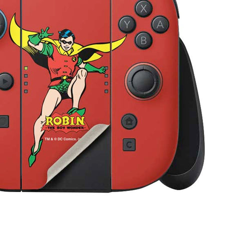 DC Comics Robin Classic Art Nintendo Switch 2 (2025) Joy-Con Controller Skin