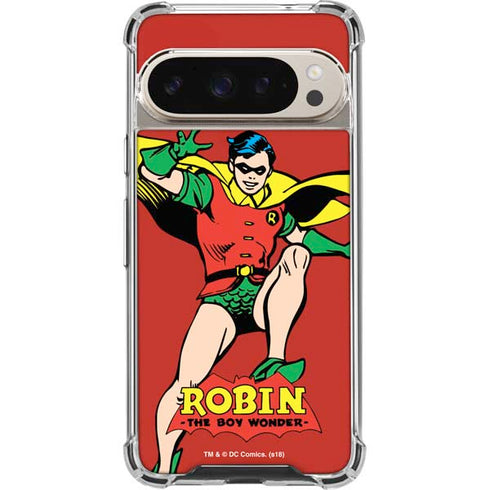 DC Comics Robin Classic Art Pixel 9/9 Pro Clear Case