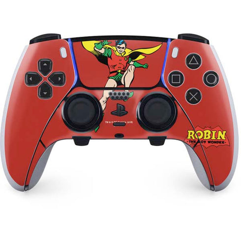 DC Comics Robin Classic Art PS5 DualSense Edge Pro Controller Skin
