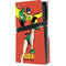DC Comics Robin Classic Art PS5 Pro Disk Console Skin