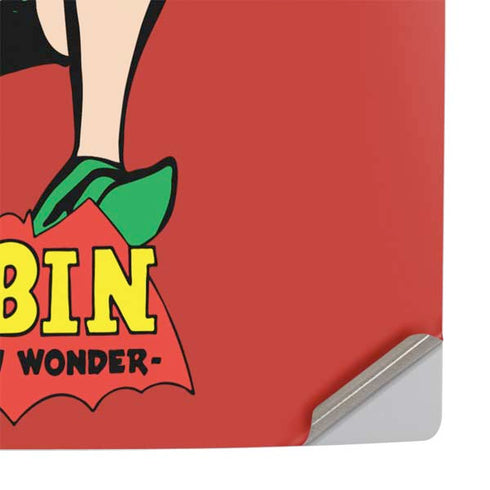 DC Comics Robin Classic Art PS5 Slim Digital Edition Console Skin