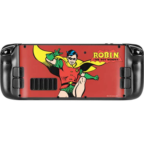 DC Comics Robin Classic Art Steam Deck Handheld Gaming Computer OLED Skin