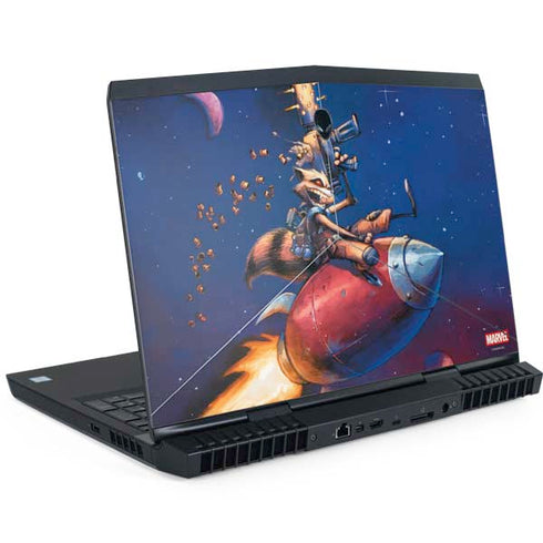 Marvel Rocket Raccoon Rocket Ride Dell Alienware Skin