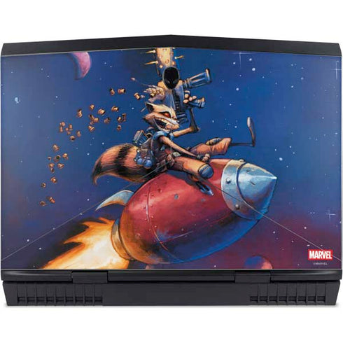 Marvel Rocket Raccoon Rocket Ride Dell Alienware Skin