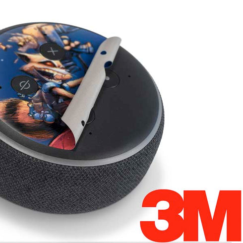 Marvel Rocket Raccoon Rocket Ride Amazon Echo Dot Skin