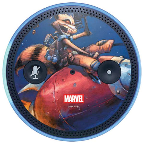 Marvel Rocket Raccoon Rocket Ride Amazon Echo Skin