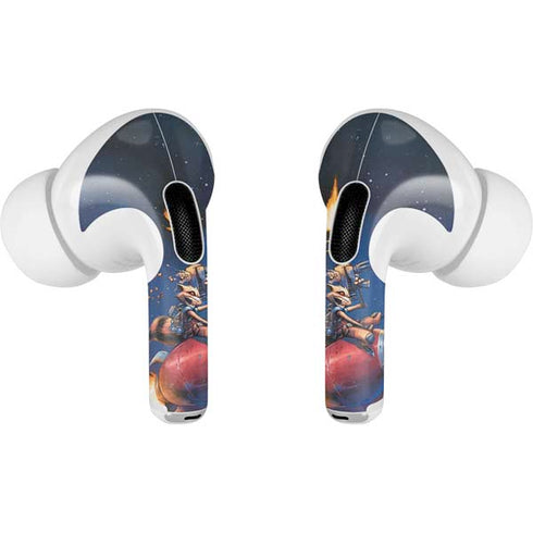Marvel Rocket Raccoon Rocket Ride AirPods Skins