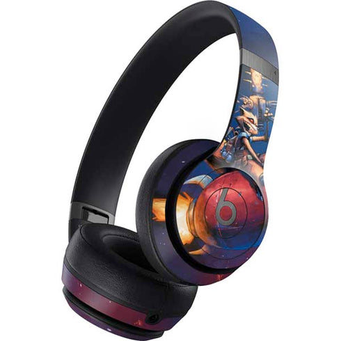 Marvel Rocket Raccoon Rocket Ride Beats Solo 4 Wireless Headphones Skin