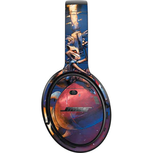 Marvel Rocket Raccoon Rocket Ride Bose QuietComfort 35 Headphones Skin