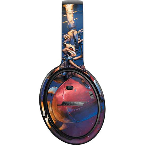 Marvel Rocket Raccoon Rocket Ride Bose QuietComfort 35 II Headphones Skin