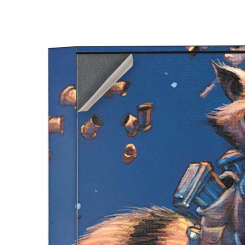 Marvel Rocket Raccoon Rocket Ride Corsair 4000D Tempered Glass Mid-Tower ATX Case Skin