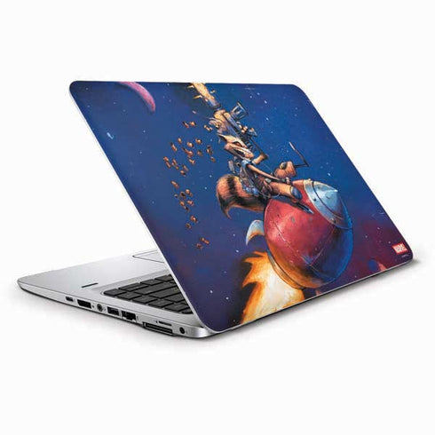 Marvel Rocket Raccoon Rocket Ride HP Elitebook Skin