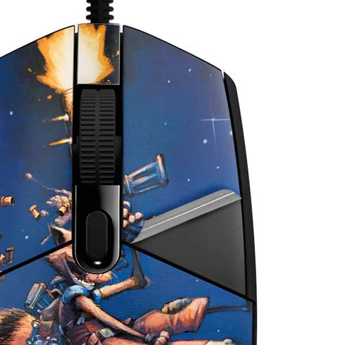 Marvel Rocket Raccoon Rocket Ride G203 Prodigy RGB Wired Gaming Mouse Skin