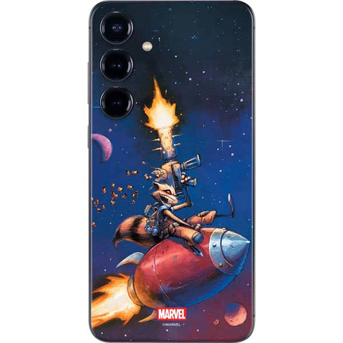 Marvel Rocket Raccoon Rocket Ride Galaxy A16 5G Skin