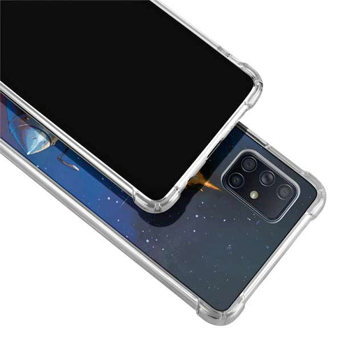 Marvel Rocket Raccoon Rocket Ride Galaxy A71 5G Clear Case