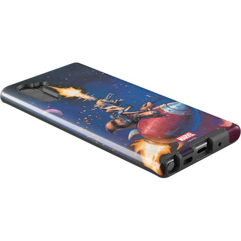 Marvel Rocket Raccoon Rocket Ride Galaxy Note 10 Pro Case
