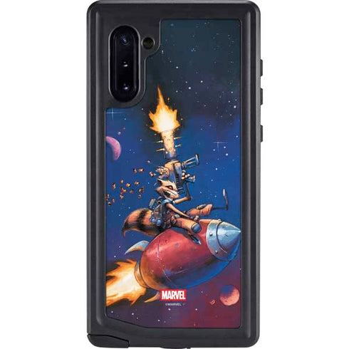 Marvel Rocket Raccoon Rocket Ride Galaxy Cases