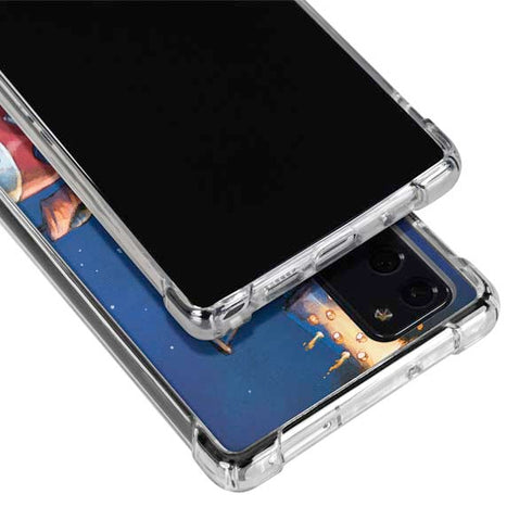 Marvel Rocket Raccoon Rocket Ride Galaxy Note20 5G Clear Case