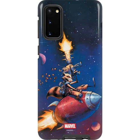 Marvel Rocket Raccoon Rocket Ride Galaxy S20 Pro Case