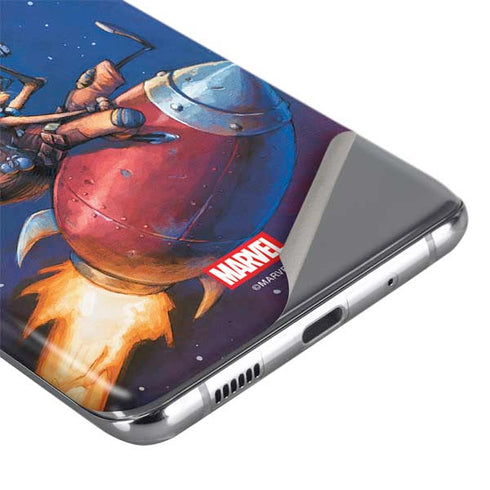 Marvel Rocket Raccoon Rocket Ride Galaxy S20 Skin